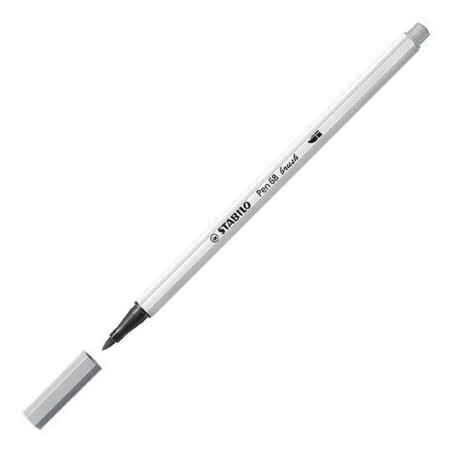 Premium fibre-tip pen with brush tip STABILO® Pen 68 brushPremium-Filzstift mit Pinselspitze STABILO