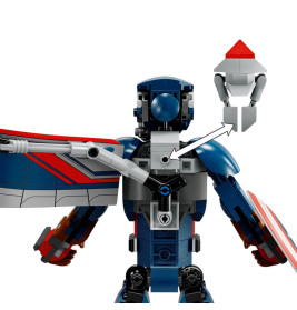 LEGO® Marvel Super Heroes™ 76296 New Captain America Baufigur