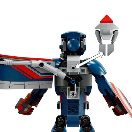 LEGO® Marvel Super Heroes™ 76296 New Captain America Baufigur