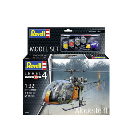 Model Set Alouette II, Revell Modellbausatz mit Basiszubehör