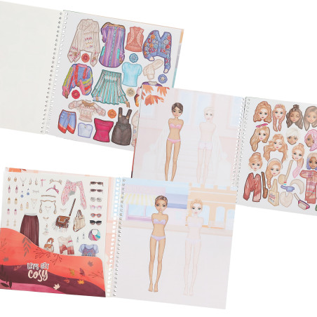 TOPModel Dress Me Up Stickerbuch COSY