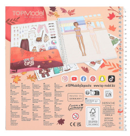 TOPModel Dress Me Up Stickerbuch COSY