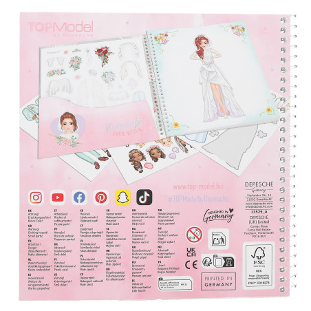 TOPModel Dress Me Up Stickerbu ch