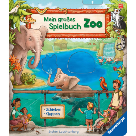 Ravensburger 41921 Mein großes Spielbuch Zoo Pappbilderbuch über 10 Euro