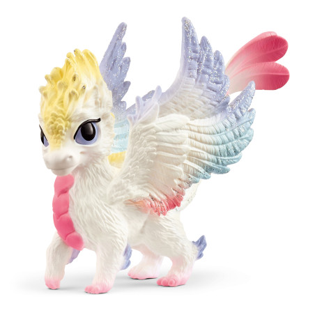 Regenbogen Babydrache