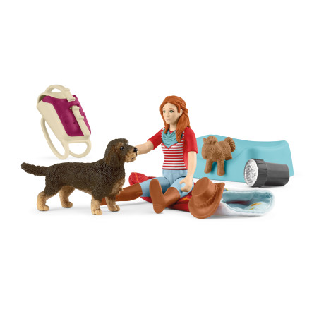 Mini-Playset Übernachtung mit Hannah