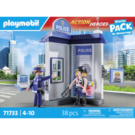 PLAYMOBIL 71733 Polizei Ermittlungszimmer