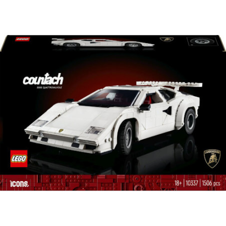 LEGO® Icons 10337 Lamborghini Countach 5000 Quattrovalvole, seltenes Set