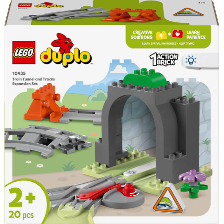 LEGO® DUPLO 10425 Eisenbahntunnel und Schienen – Erweiterungsset