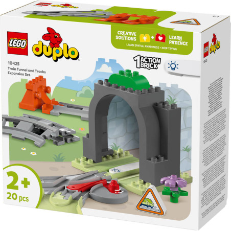 LEGO® DUPLO 10425 Eisenbahntunnel und Schienen – Erweiterungsset