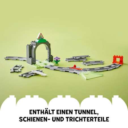 LEGO® DUPLO 10425 Eisenbahntunnel und Schienen – Erweiterungsset