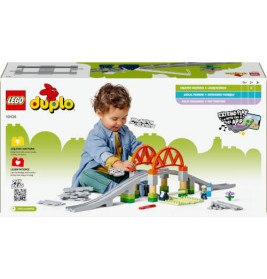 LEGO® DUPLO 10426 Eisenbahnbrücke und Schienen – Erweiterungsset