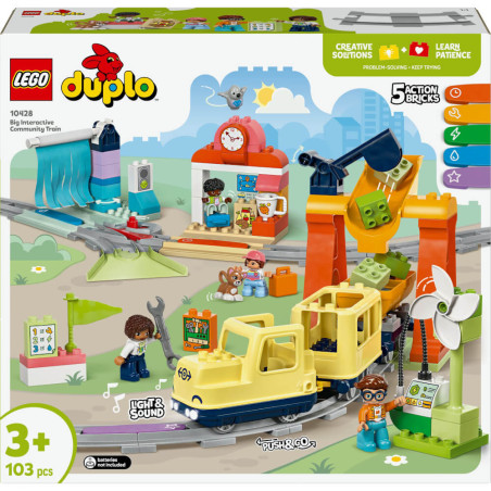 LEGO® DUPLO 10428 Große interaktive Eisenbahn