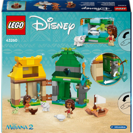 LEGO® Disney Prinzessin 43260 Vaianas Inselspaß