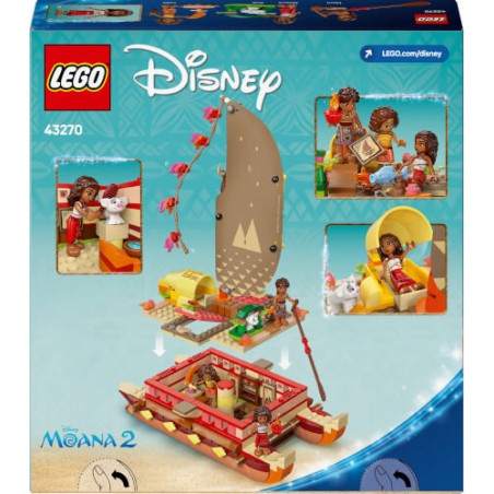 LEGO® Disney Prinzessin 43270 Vaianas Abenteuerfloß