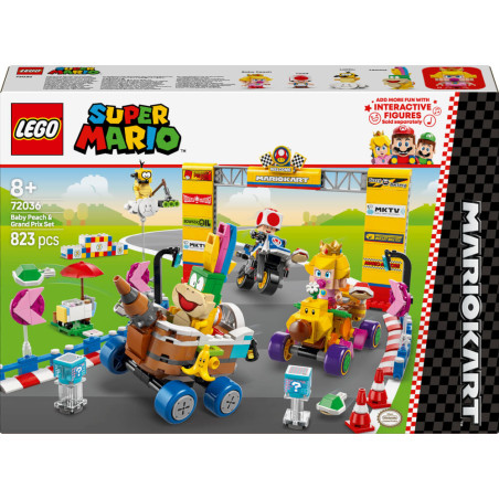 LEGO® Super Mario 72036 Baby Peach & Grand Prix-Set