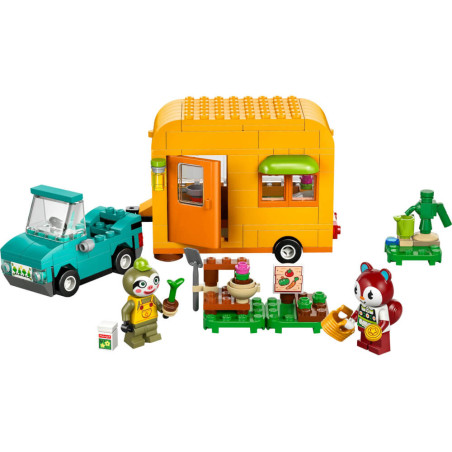 LEGO® Animal Crossing™ 77054 Gerds Wohnwagen & Gärtnerei
