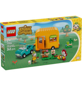 LEGO® Animal Crossing™ 77054 Gerds Wohnwagen & Gärtnerei