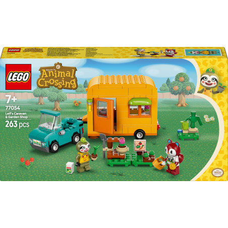 LEGO® Animal Crossing™ 77054 Gerds Wohnwagen & Gärtnerei