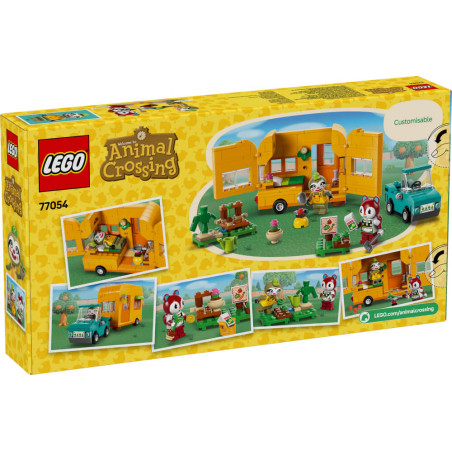 LEGO® Animal Crossing™ 77054 Gerds Wohnwagen & Gärtnerei