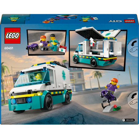 LEGO City 60451 Rettungswagen