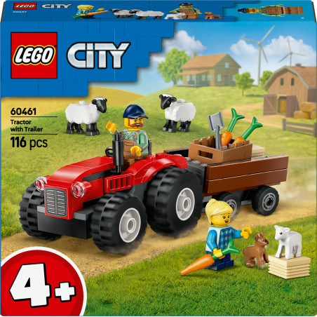 LEGO City 60461 Traktor mit Anhänger