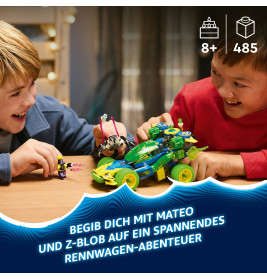 LEGO DREAMZzz 71491 Mateo mit dem Z-Blob Action-Rennwagen
