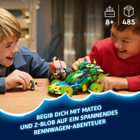 LEGO DREAMZzz 71491 Mateo mit dem Z-Blob Action-Rennwagen