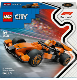 LEGO City 60442 F1 Rennfahrer mit McLaren Rennauto