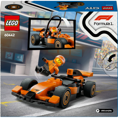 LEGO City 60442 F1 Rennfahrer mit McLaren Rennauto