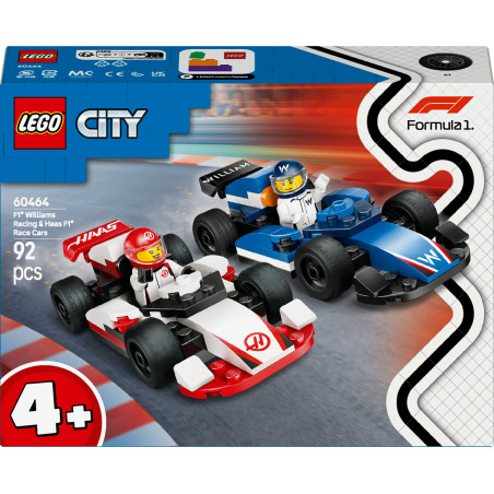 LEGO City 60464 F1 Williams Racing und Haas F1 Rennautos