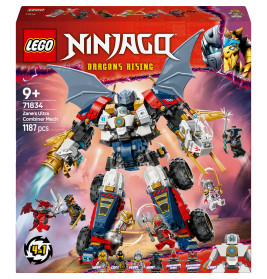 LEGO Ninjago 71834 Zanes Ultra-Kombi-Mech