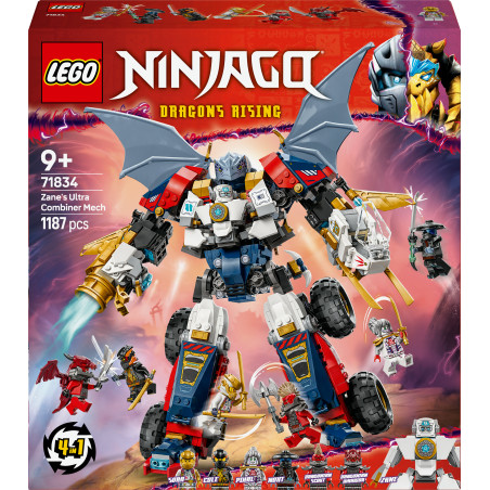 LEGO Ninjago 71834 Zanes Ultra-Kombi-Mech