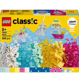 LEGO Classic 11040 Zauberbox mit durchsichtigen Steinen