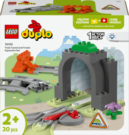 LEGO DUPLO Town 10425 Eisenbahntunnel und Schienen – Erweiterungsset