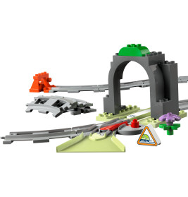 LEGO DUPLO Town 10425 Eisenbahntunnel und Schienen – Erweiterungsset