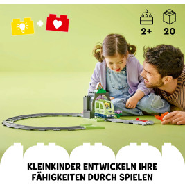 LEGO DUPLO Town 10425 Eisenbahntunnel und Schienen – Erweiterungsset