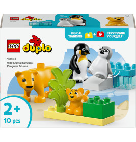 LEGO DUPLO Town 10442 Wildtier-Familien: Pinguine und Löwen