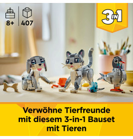 LEGO Creator 31163 Graue Katze