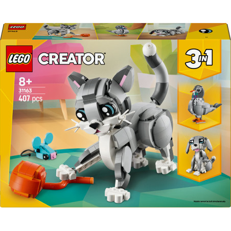 LEGO Creator 31163 Graue Katze