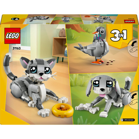 LEGO Creator 31163 Graue Katze