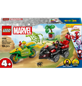 LEGO Spidey 11198 Actionspaß mit Spin und Electro in ihren Dino-Flitzern