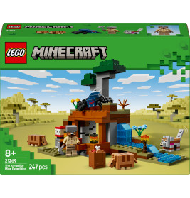 LEGO Minecraft 21269 Die Expedition zur Gürteltiermine