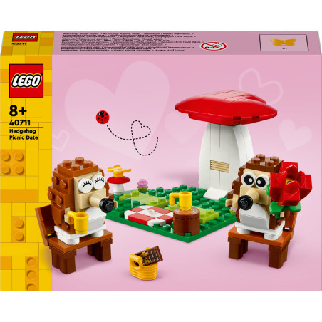 LEGO Iconic 40711 Igel und ihr Picknick-Date