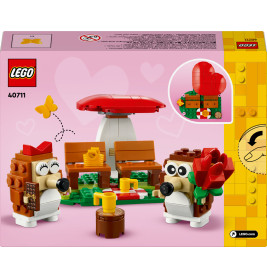 LEGO Iconic 40711 Igel und ihr Picknick-Date