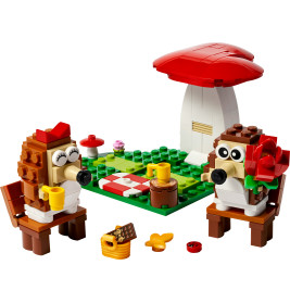 LEGO Iconic 40711 Igel und ihr Picknick-Date