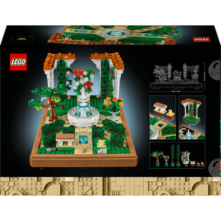 LEGO Icons 10359 Springbrunnengarten