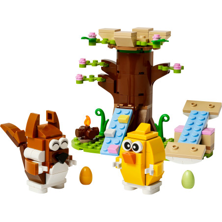 LEGO Iconic 40709 Frühlingstierspielplatz