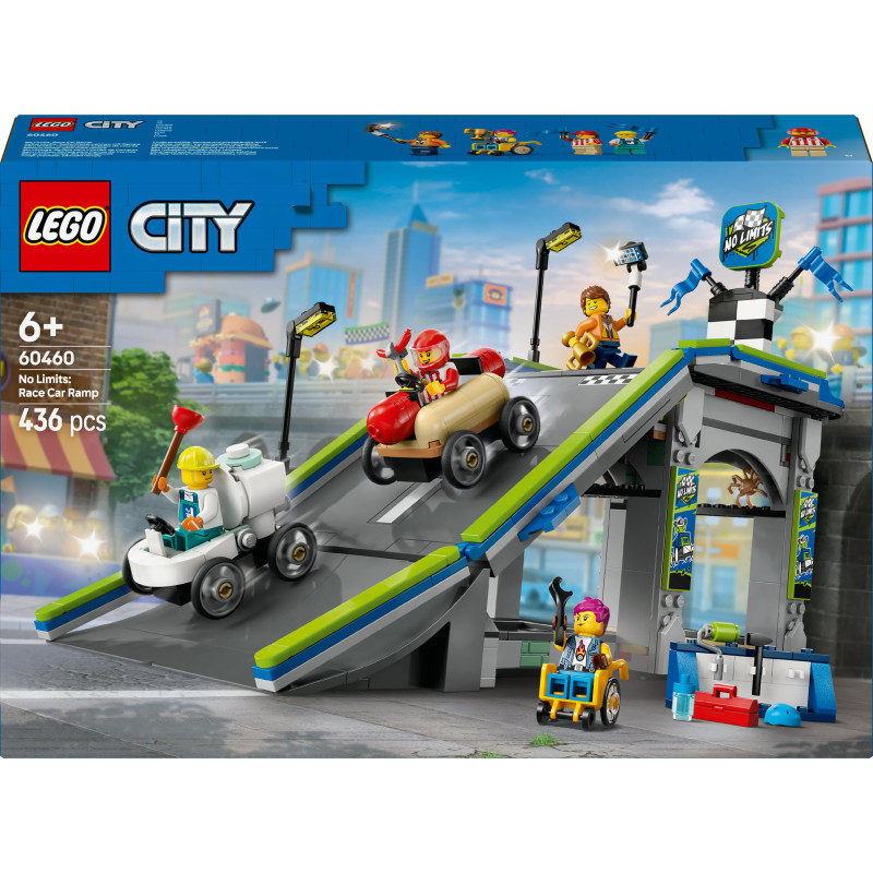 LEGO City 60460 Keine Limits: Seifenkistenrennen mit Rampe