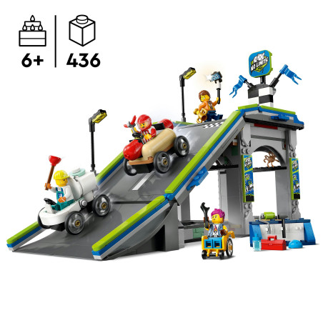 LEGO City 60460 Keine Limits: Seifenkistenrennen mit Rampe